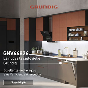 GNV44826 lavastoviglie a scomparsa Grundig: campione di lavaggio ed efficienza energetica 