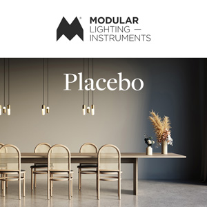 Lampada a sospensione decorativa Placebo: luce verso l'alto e verso il basso