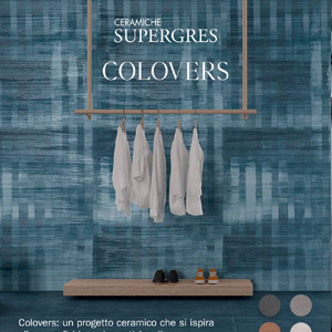 Ceramiche Supergres Colovers: l�incontro tra design e superfici in resina