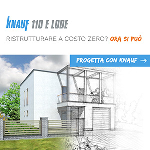 Knauf Progettazione 110 e Lode: ristruttura a costo zero con gli incentivi fiscali