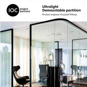 Organizza e razionalizza gli spazi di lavoro con le partizioni Ultralight di IOC project partners