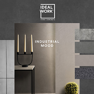 Pavimenti e rivestimenti in cemento Ideal Work: Industrial Mood