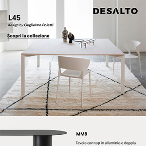 Desalto, arredi geometrici dalle linee minime ed essenziali