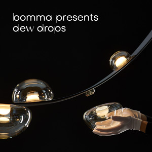 Illuminazione in cristallo Bomma Dew Drops: come gocce di rugiada