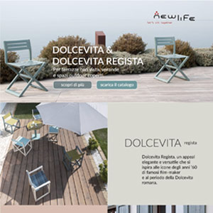 Dolcevita by New Life: sedute outdoor eleganti e versatili per lussuose verande e terrazze con vista