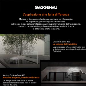 Gaggenau, l'aspirazione che fa la differenza: scopri le nuove soluzioni