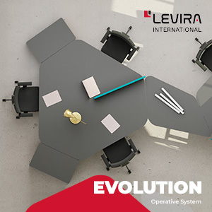 Scrivanie modulari e componibili Evolution by Levira