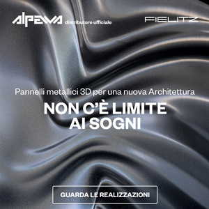 Pannelli metallici tridimensionali Fielitz per interni e facciate ventilate