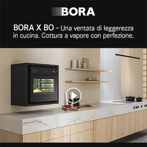 Forno flessibile BORA X BO: cottura a vapore con perfezione