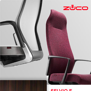 Z�co SELVIO E: sedute versatili dall'ergonomia essenziale
