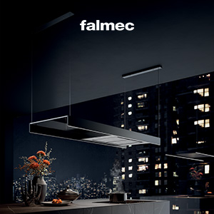 Nuova cappa aspirante ad isola Light by Falmec