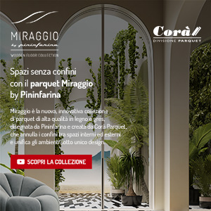 Parquet Miraggio by Pininfarina per Cor�: spazi senza confini