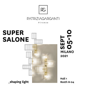 Collezioni lampade Patrizia Garganti al Supersalone: le luci si riaccendono
