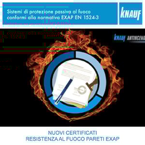 Sistemi di protezione al fuoco certificati e conformi EXAP - Knauf