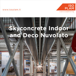 Pavimenti effetto nuvolato in cemento a basso spessore by Isoplam