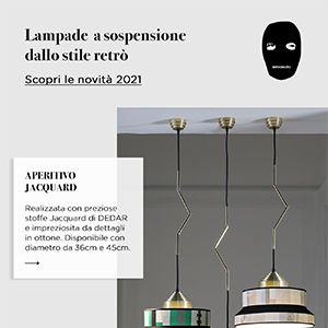 Lampade a sospensione dallo stile retr� by Servomuto: scopri le novit� 2021