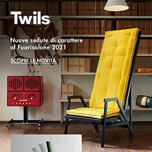 Nuove sedute Twils presentate al Fuorisalone 2021: comfort e funzionalit�