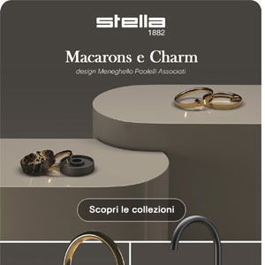 Rubinetterie Stella, i nuovi rubinetti compatti ed eleganti: scopri Macarons e Charm