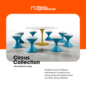 Scopri l'evoluzione modulare dei tavoli Circus e le novit� del Fuorisalone