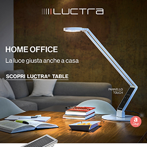 Lampade da tavolo Luctra Table: la giusta luce per lo smart working