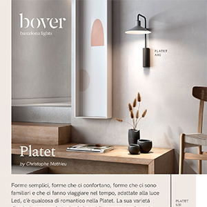 Bover, ultime collezioni di lampade dalle forme semplici e minimali