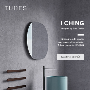 I Ching by Tubes: lo scaldasalviette che ridisegna il tuo spazio