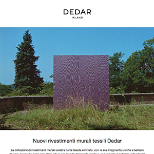 Dedar presenta i nuovi rivestimenti murali tessili