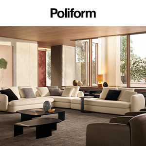 Il living Poliform: linee morbide e materiali naturali per un comfort contemporaneo