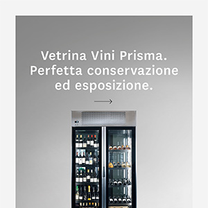 Vetrina vini Prisma: perfetta conservazione ed esposizione