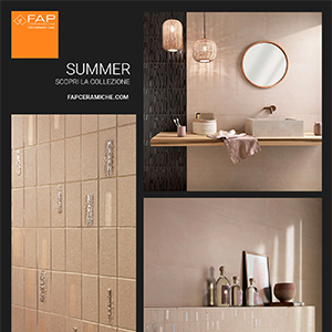 Design polisensoriale per Summer di Fap Ceramiche