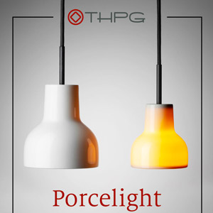 Lampada a sospensione in porcellana, un classico senza tempo by THPG
