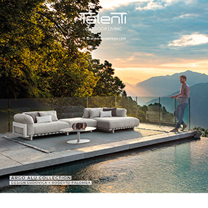 Talenti Outdoor Living: la nuova collezione Argo Alu by Palomba Serafini