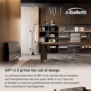 Il primo fan coil dal design personalizzabile: ART-U di Galletti