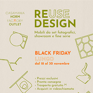 Un Black Friday all'insegna del Re-use Design