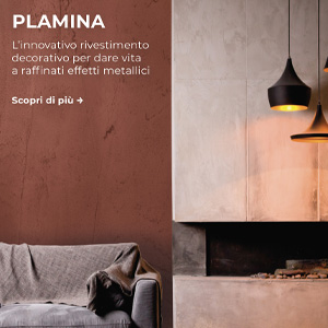 Rivestimento decorativo effetto metallo, Plamina by Isoplam