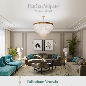 Lampadari di lusso Patrizia Volpato: lavorazioni uniche del vetro di Murano