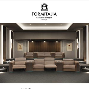 Formitalia HOME CINEMA: poltrone relax di lusso raffinate e tecnologiche
