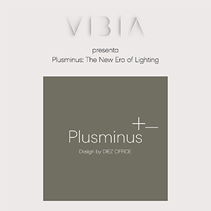 Plusminus by Vibia: nuovo sistema di illuminazione versatile