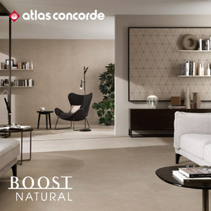 Ceramiche Atlas Concorde, superfici naturali ispirate alla terra cruda: Boost Natural