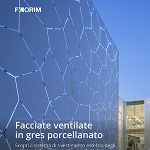 Facciate ventilate in gres porcellanato Florim: funzionalit� ed efficienza energetica