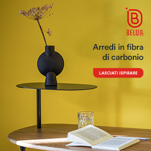 Belull, arredi con profili continui in fibra di carbonio