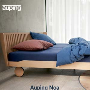 Auping, letto Noa: design naturale, comfort e sicurezza