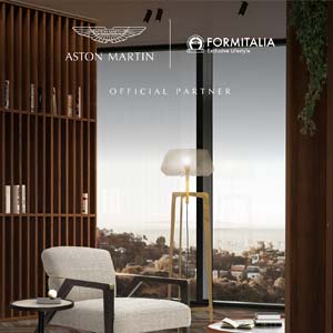 Aston Martin, poltrona V221: stile unico, minimale e contemporaneo