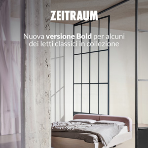 I classici letti Zeitraum diventano Bold, extra altezza, extra comfort