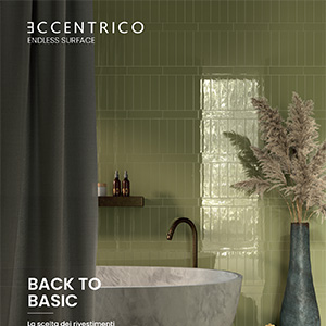 Rivestimenti Back to Basic by Eccentrico: superfici, colori e texture archetipiche