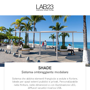Sistema ombreggiante modulare e personalizzabile: Shade by Lab23