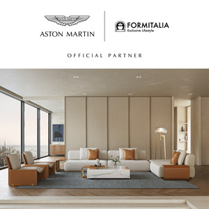 Aston Martin e Formitalia, nuove collezioni in anteprima Salone del Mobile 2022
