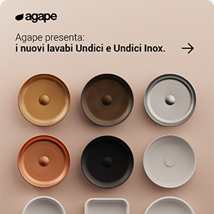 Agape presenta: i nuovi lavabi Undici e Undici Inox