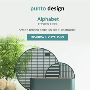 Arredo urbano come un set di costruzioni: Alphabet by Punto Design