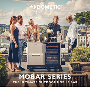 Il mobile bar pensato per l'outdoor: Mobar Series by Dometic